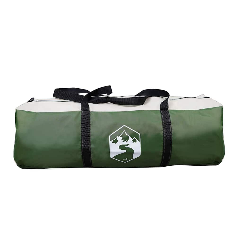 vidaXL Car Tent 4-Person Green Waterproof