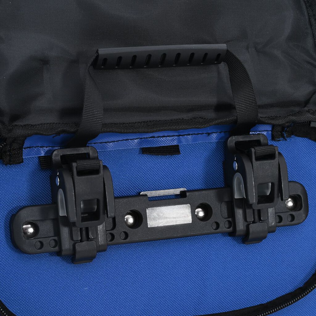 vidaXL Bicycle Bag for Pannier Rack 20 L Blue 31x13x58 cm