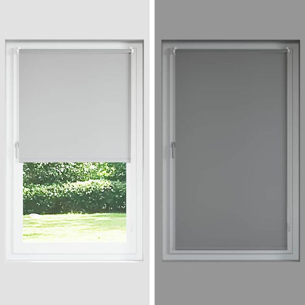 Roller Blind Blackout 40 x 100 cm Beige