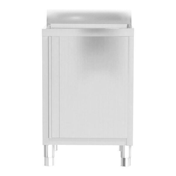 vidaXL Commercial Kitchen Cabinets 3 pcs Stainless Steel