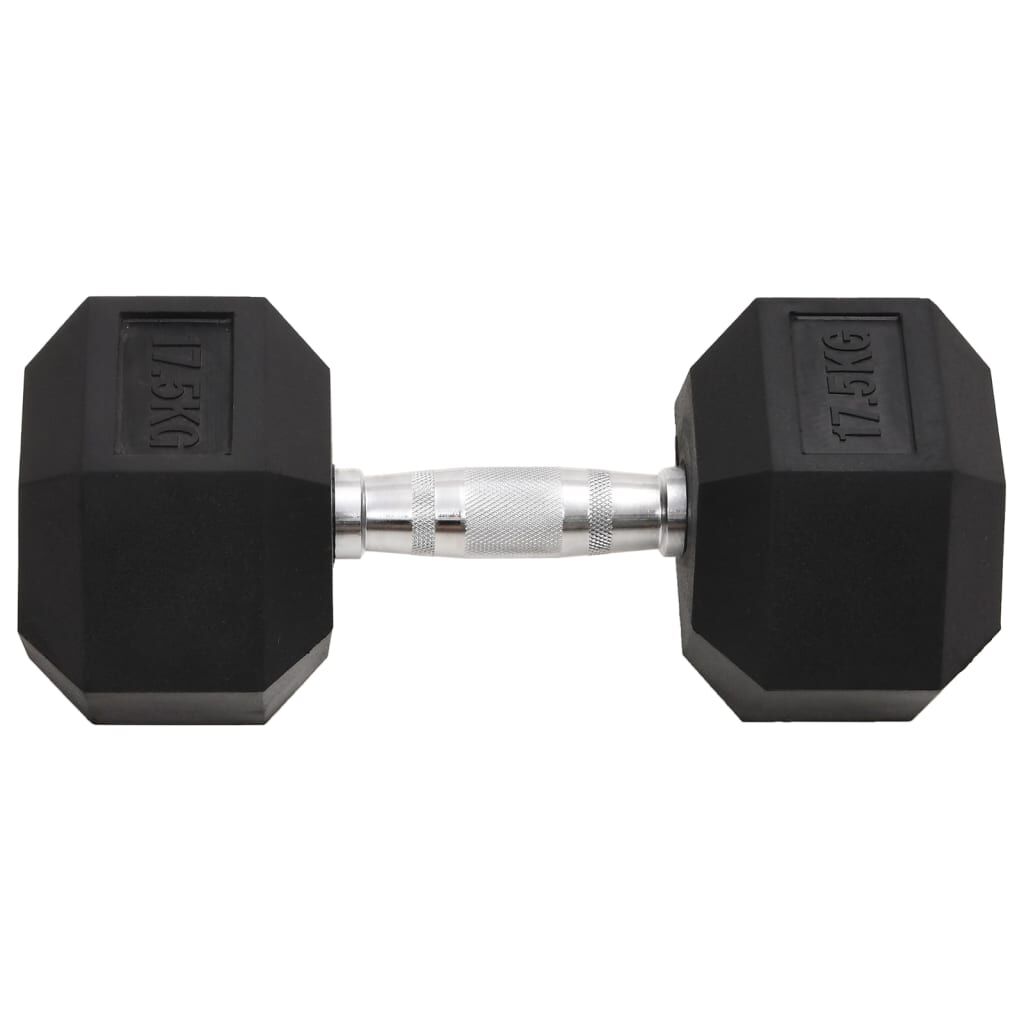 vidaXL Dumbbell 17.5 kg Cast Iron