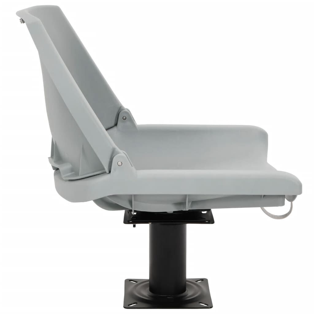vidaXL Boat Seat with Pedestal 360° Rotatable