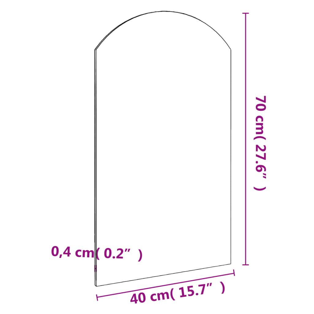 vidaXL Mirror 70x40 cm Glass